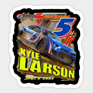 Kyle Larson Bristol Dirt Sticker